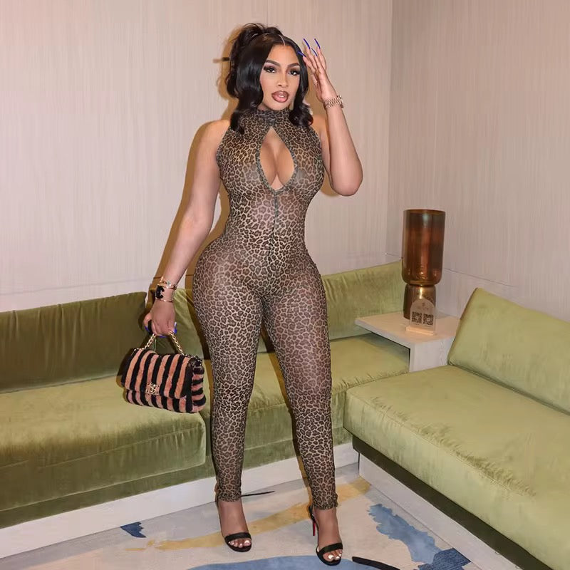 Leopard Jumpsuit