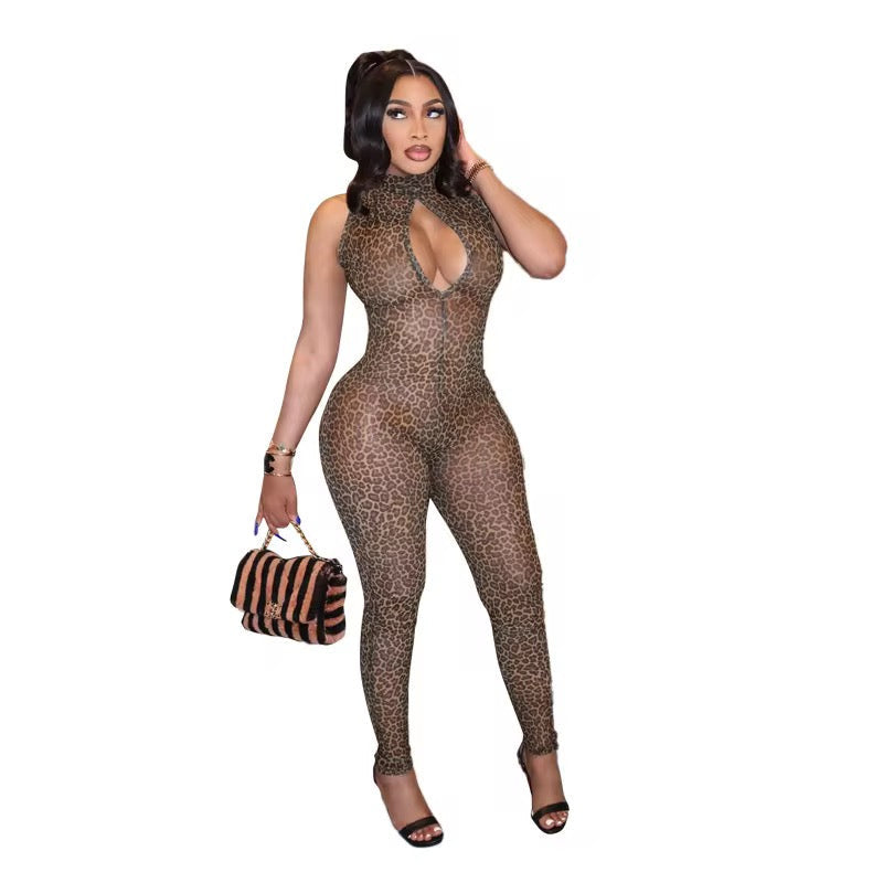 Leopard Jumpsuit