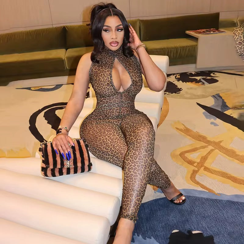 Leopard Jumpsuit