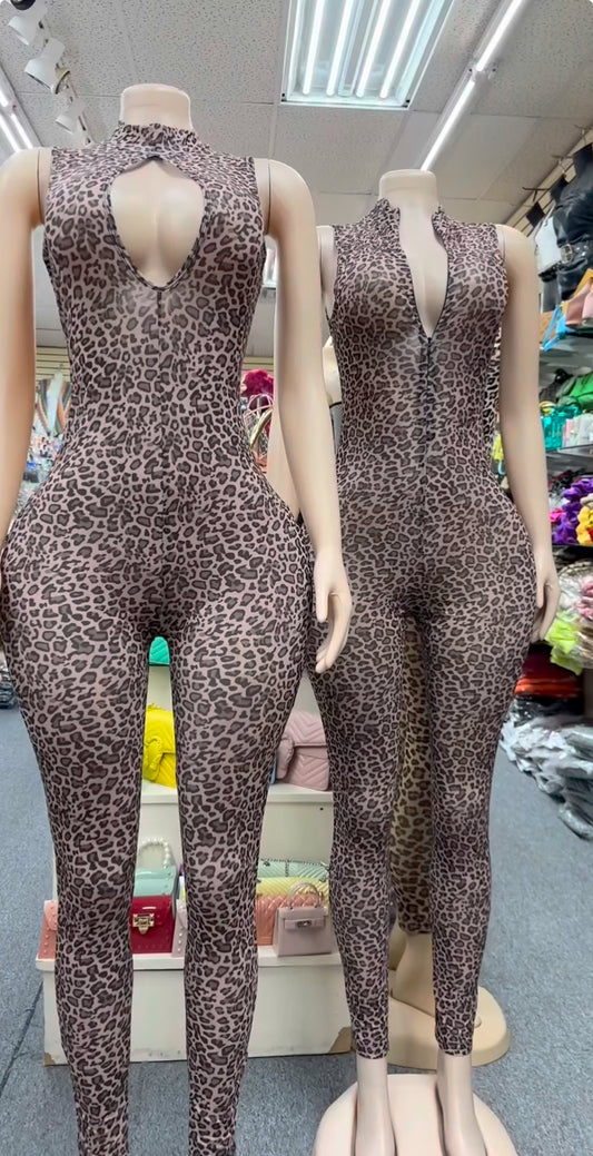 Leopard Jumpsuit